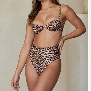 Monday Swimwear Marbled Jaguar Sorrento bottom
